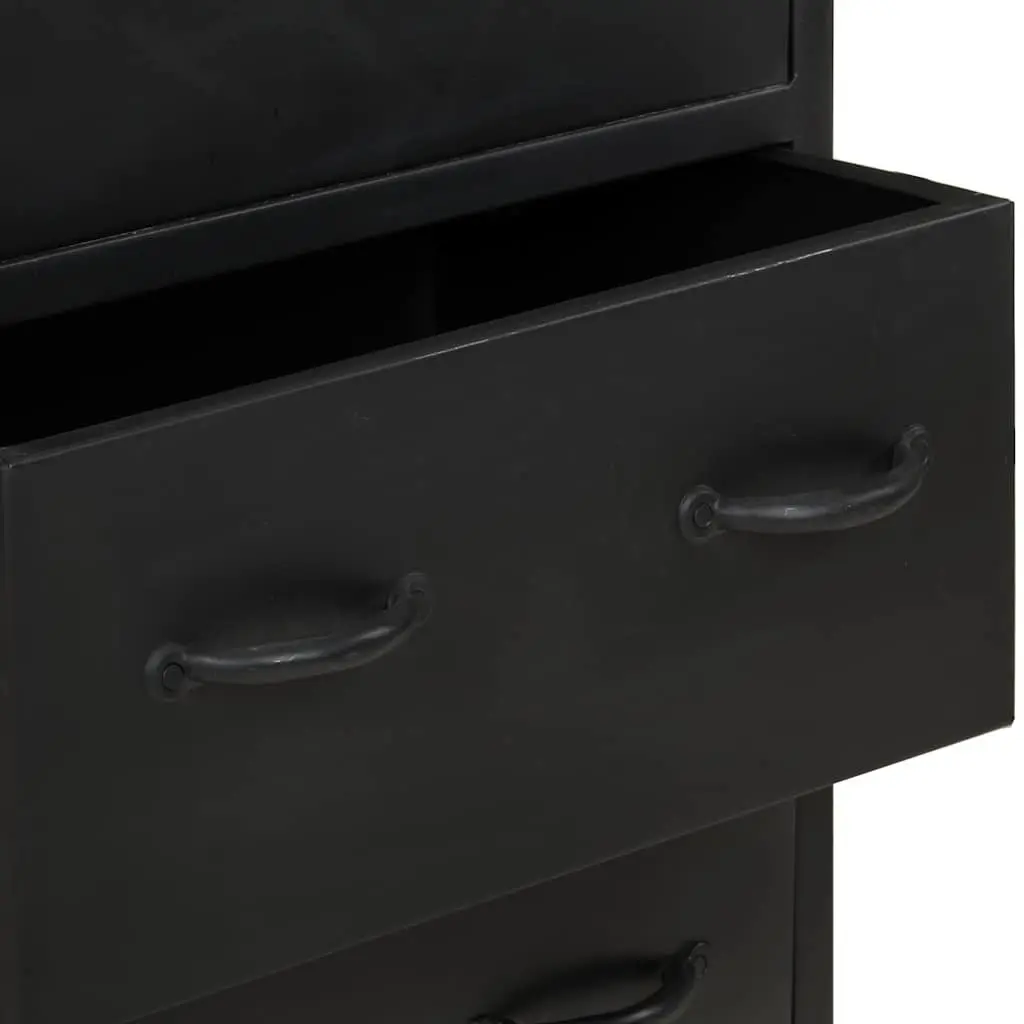 Brown Sideboard with 6 Storage Drawers