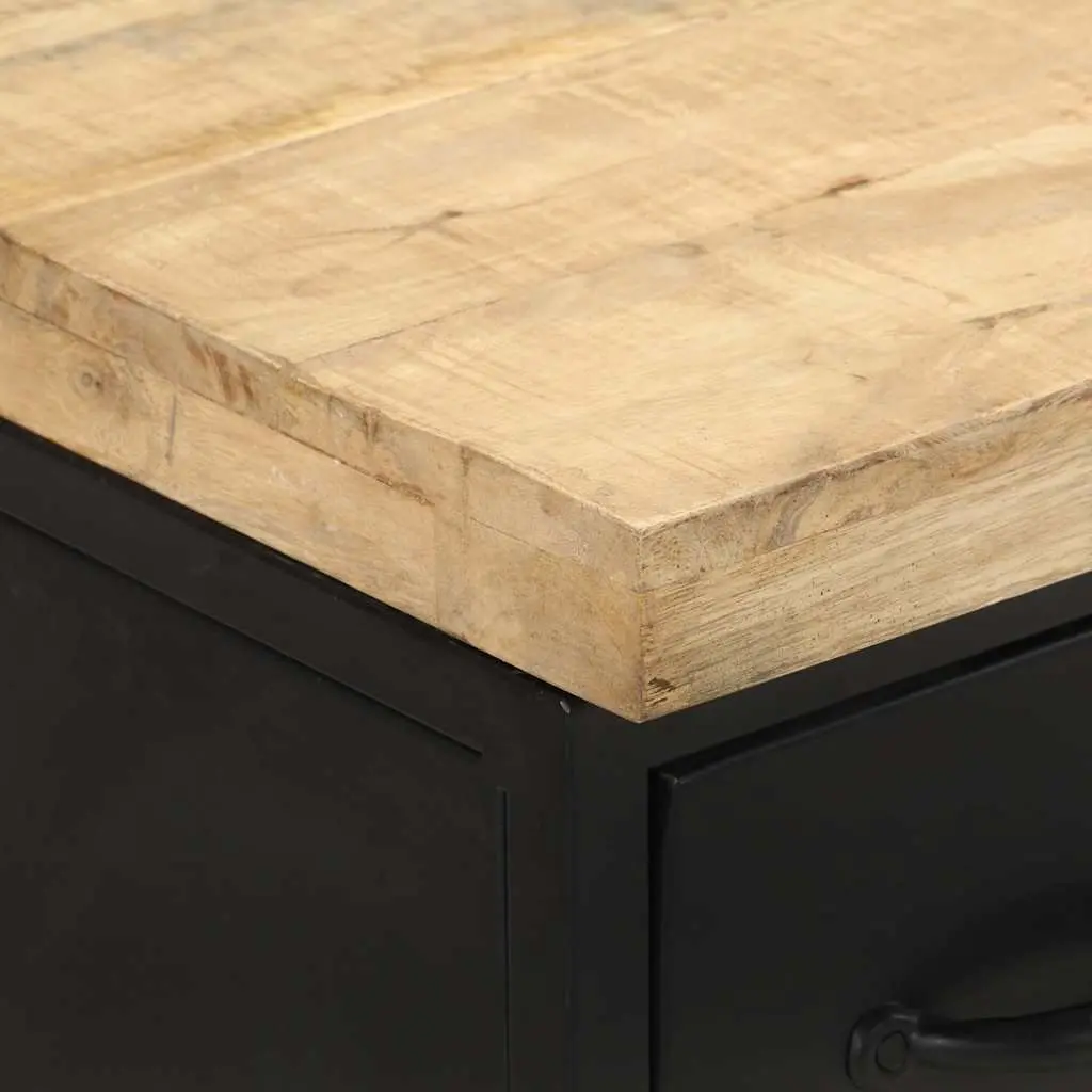 Brown Sideboard with 6 Storage Drawers