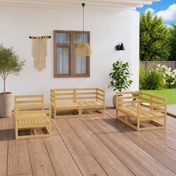 Specifications of 6 Piece Outdoor Lounge Set - Brown