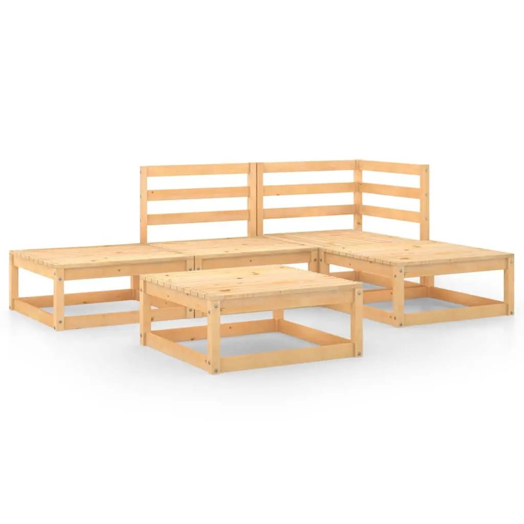 5 Piece Modular Outdoor Lounge Set