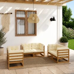 Specifications of 6-Piece Garden Lounge Set with Cushions
