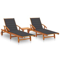 Two Piece Sun Lounger Set - Specifications and Features