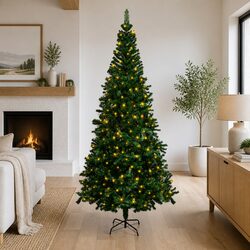 Specifications of 240 cm Green Pre-lit Christmas Tree