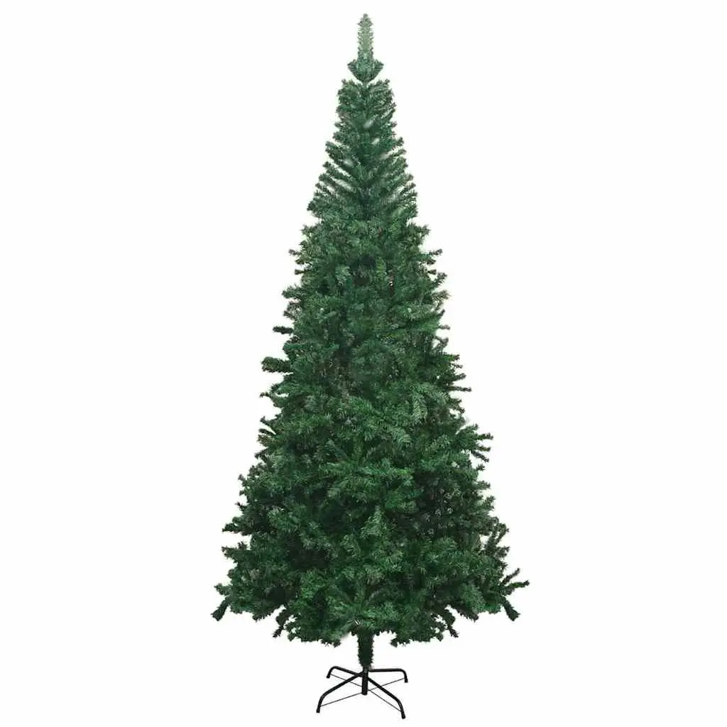 Artificial Pre-lit Christmas Tree for Home 240cm Green