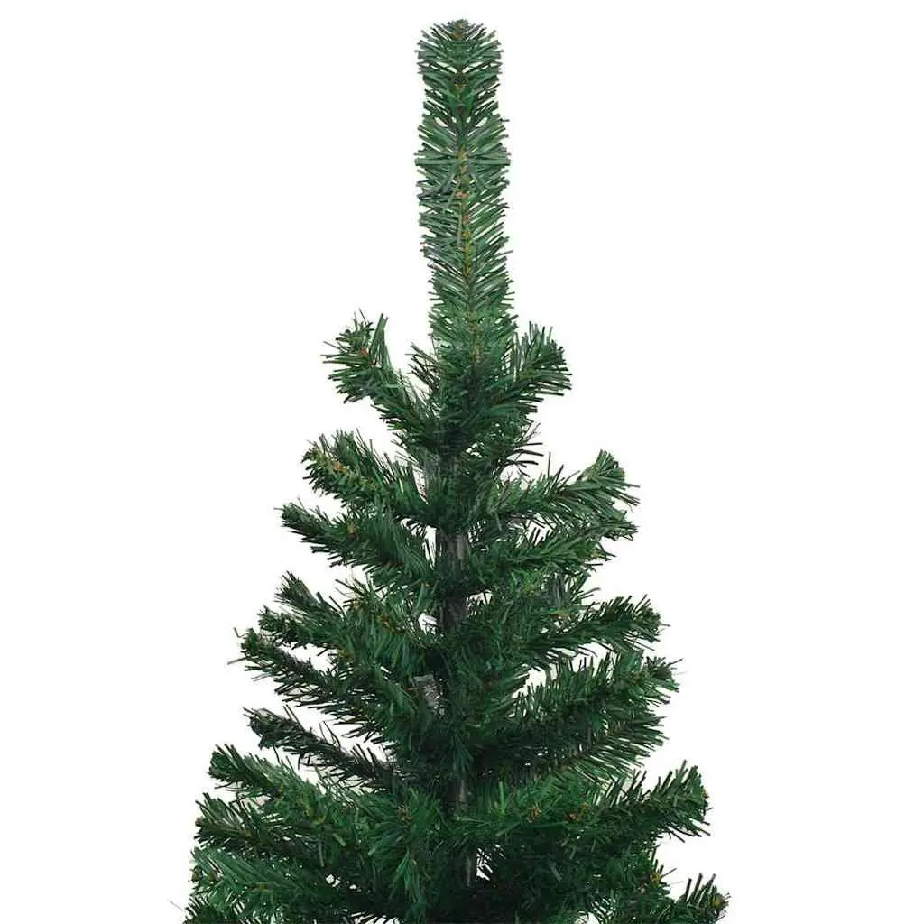 Artificial Pre-lit Christmas Tree for Home 240cm Green
