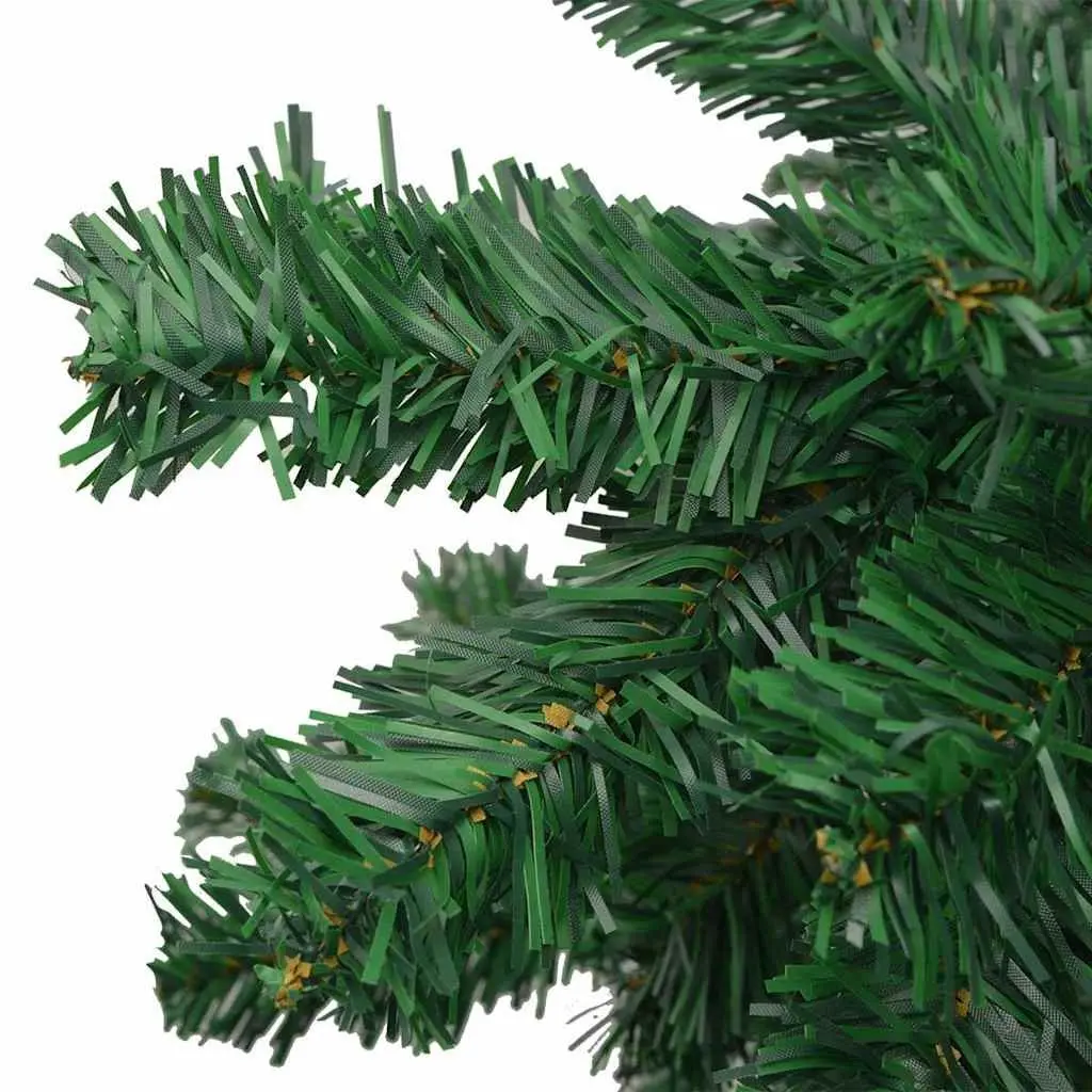 Artificial Pre-lit Christmas Tree for Home 240cm Green
