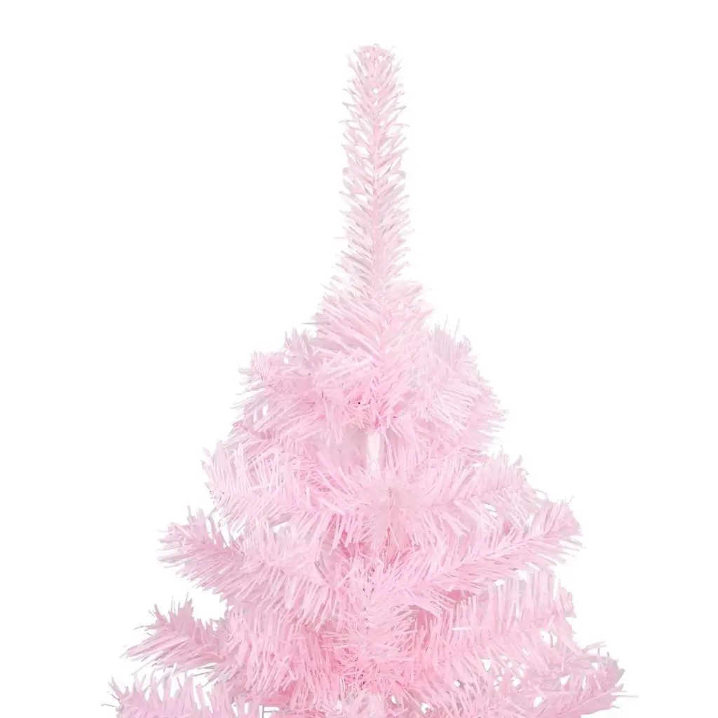 Artificial Christmas Tree Indoor 210cm Pink