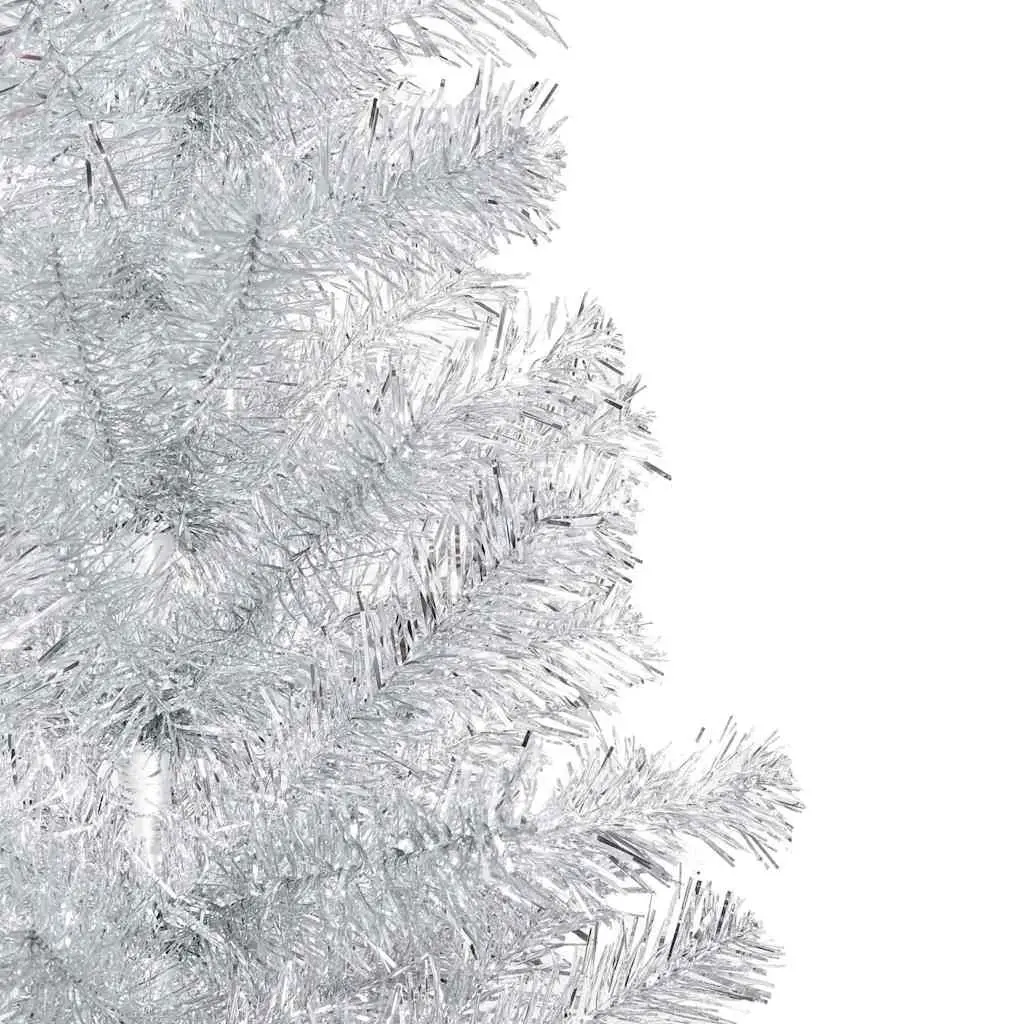 Silver Pre-lit Christmas Tree 150 cm