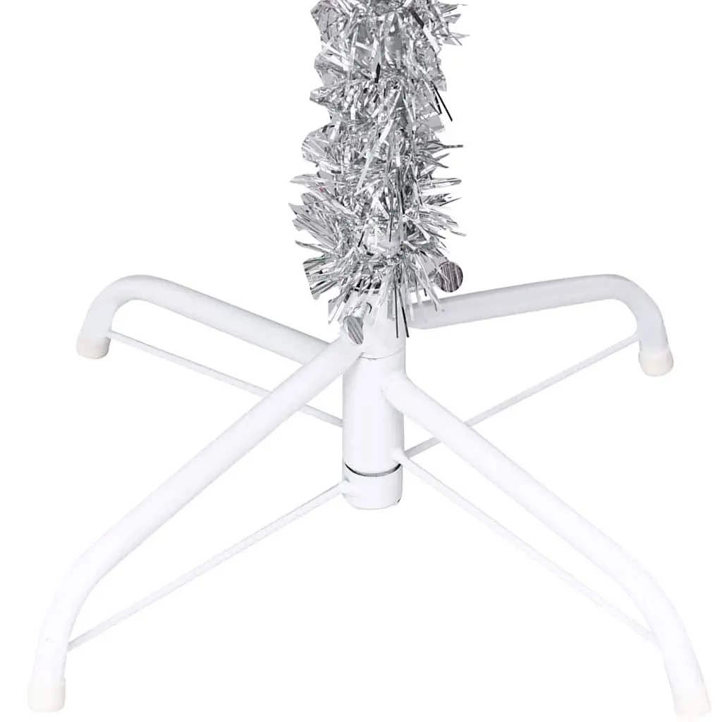 Silver Pre-lit Christmas Tree 150 cm