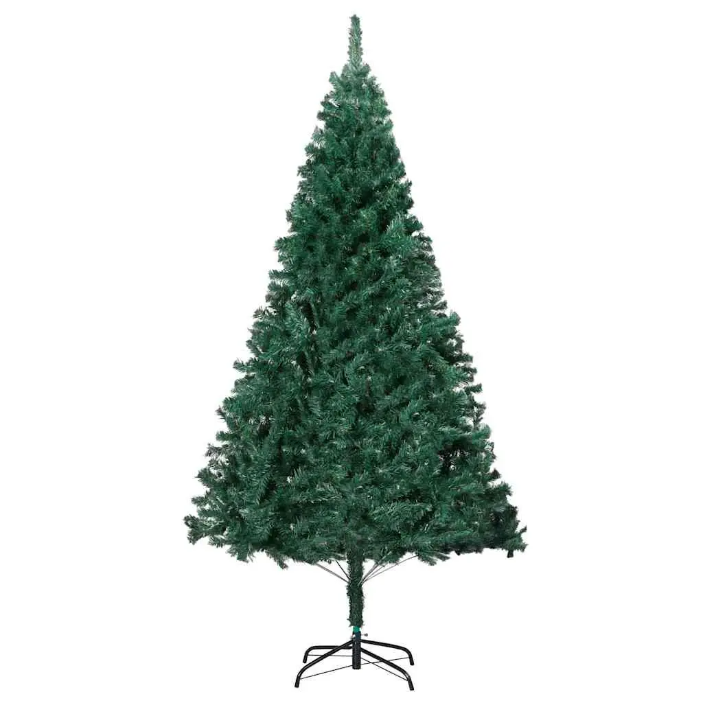 Artificial Christmas Tree for Holiday Decoration 150cm Green Pre-lit LED Lights