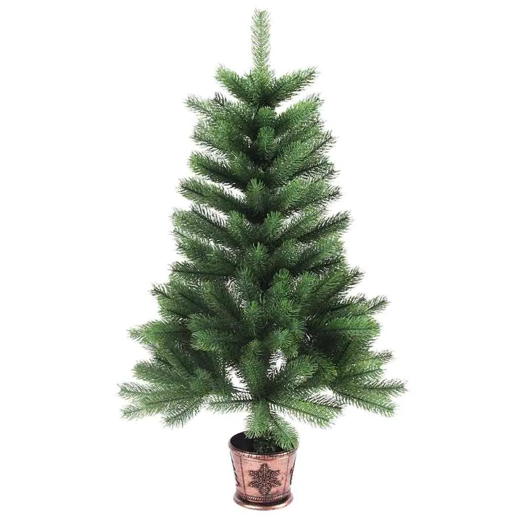 Artificial Christmas Tree 65cm Green for Seasonal Decoration with LED Lights