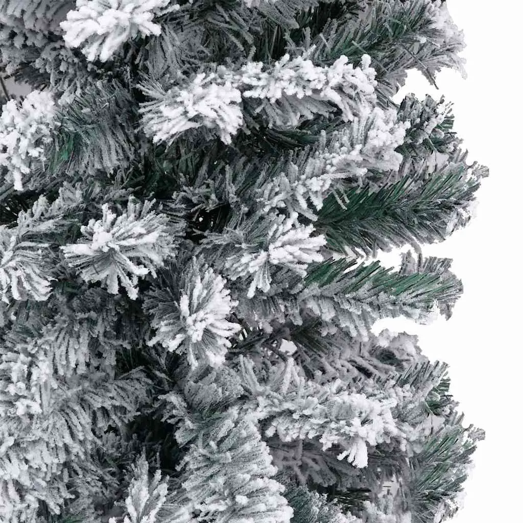 150cm Slim Flocked Snow Christmas Tree