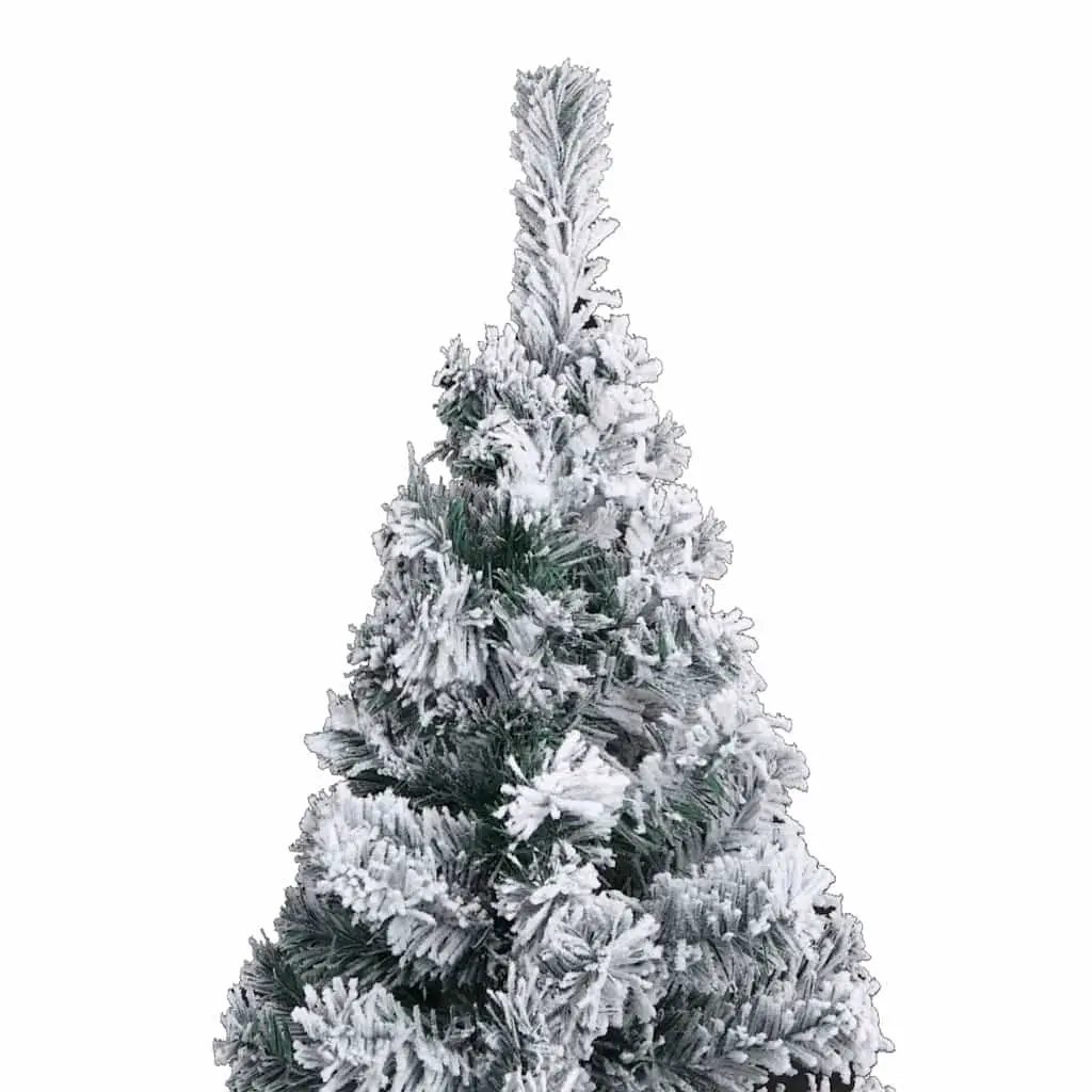 150cm Slim Flocked Snow Christmas Tree