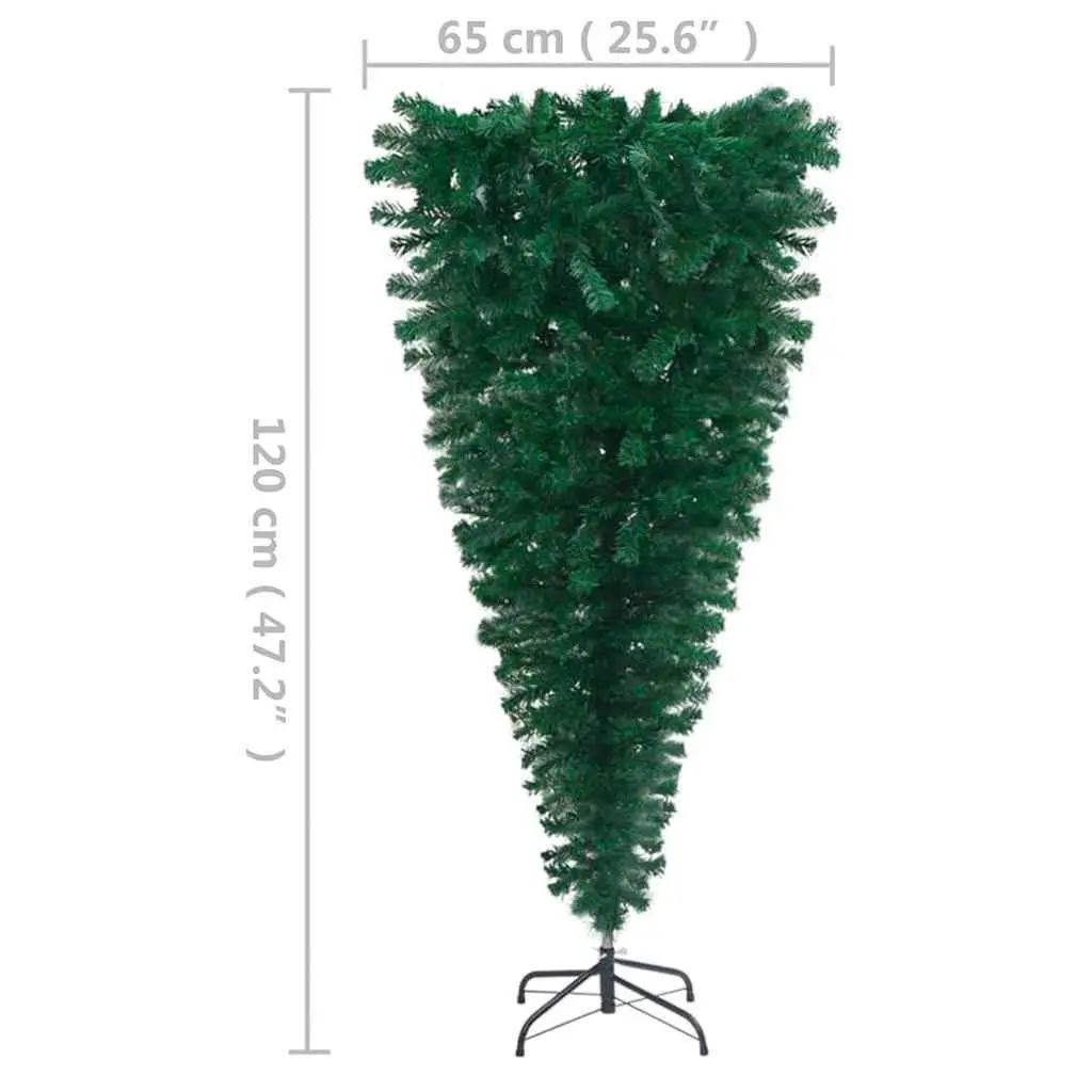 Upside-Down Pre-Lit Christmas Tree 120cm