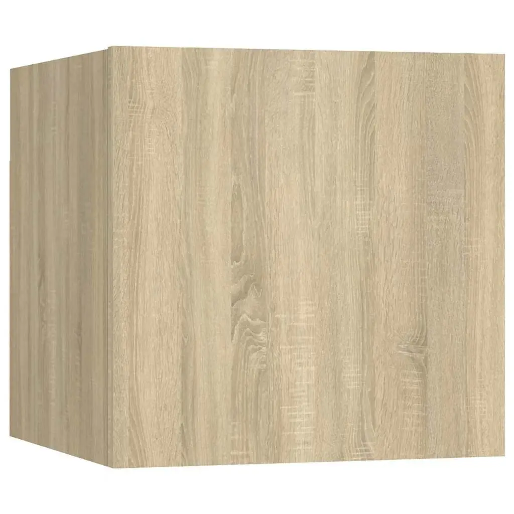 5 Piece Engineered Wood Wall Mounted TV Cabinet Set