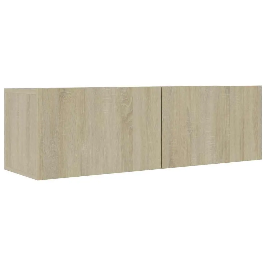 5 Piece Engineered Wood Wall Mounted TV Cabinet Set