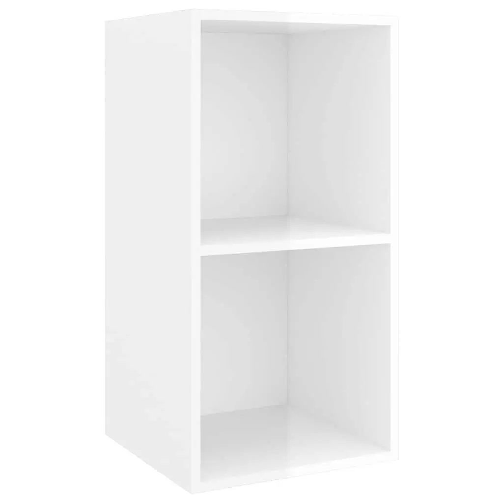 High Gloss White Wall-mounted TV Cabinets