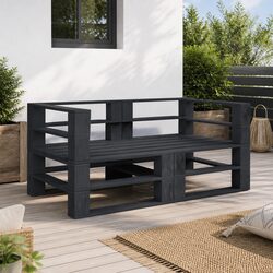 Specifications of the Grey Wooden Pallet Sofa