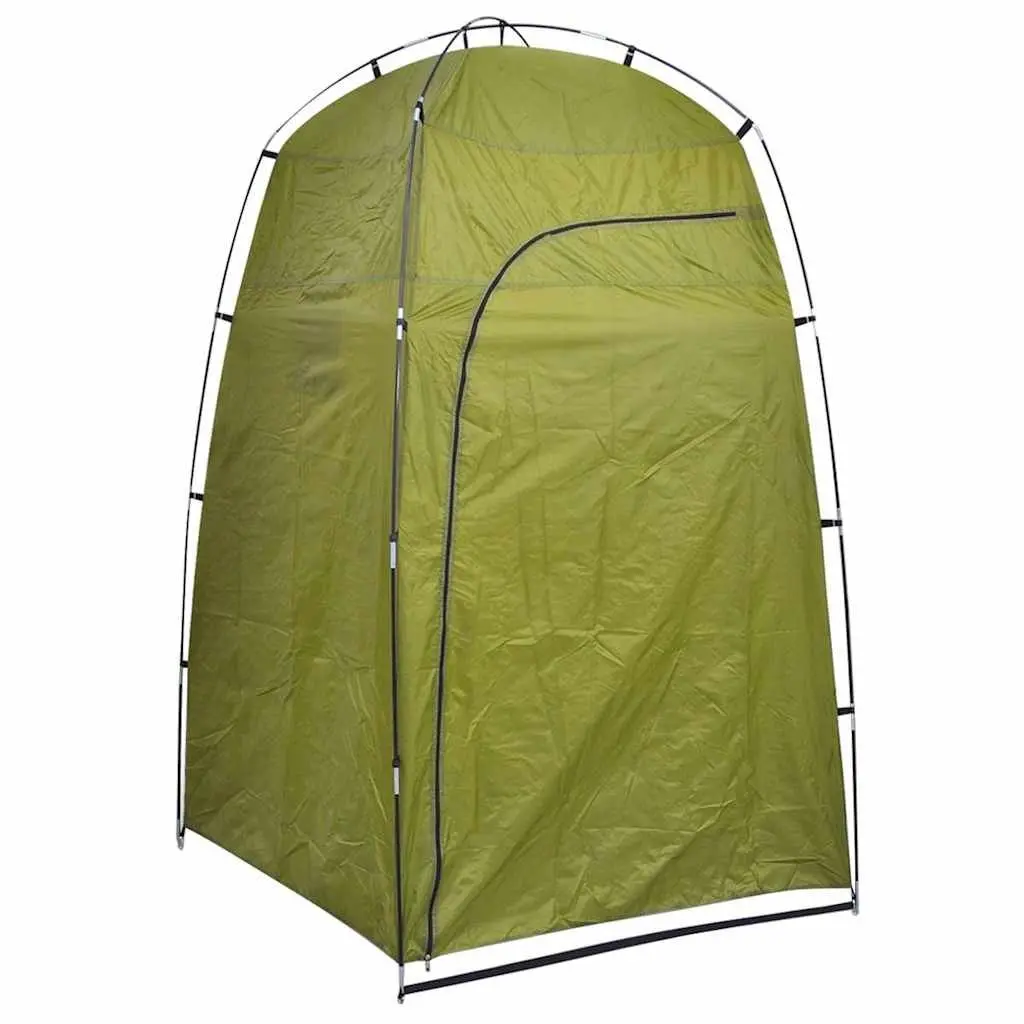 Outdoor Shower and Toilet Tent Combo 10L Privacy Shelter for Camping and Recreation
