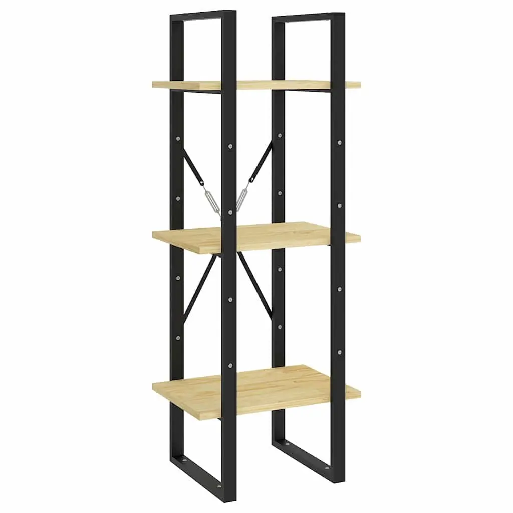 5-Tier Wooden Book Cabinet for Home 40x30x175cm
