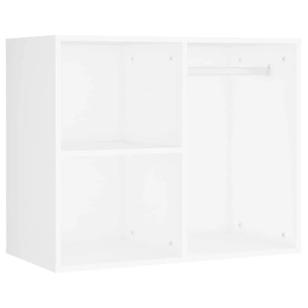 White LED Vanity Table with Storage