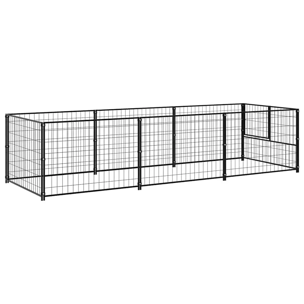 Dog Kennel Outdoor Use 3m² Steel Wire Mesh Exercise Run Cage