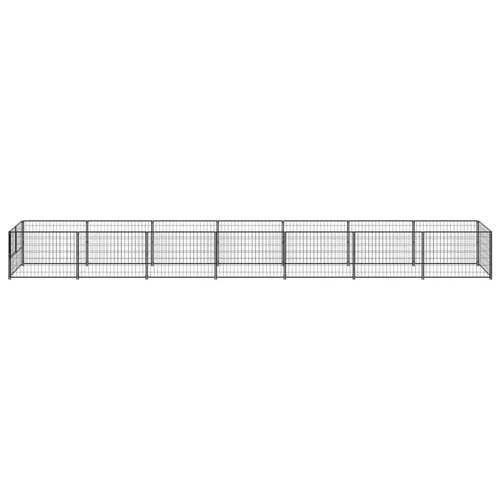Dog Kennel Outdoor Use 7m² Steel Wire Mesh Enclosure