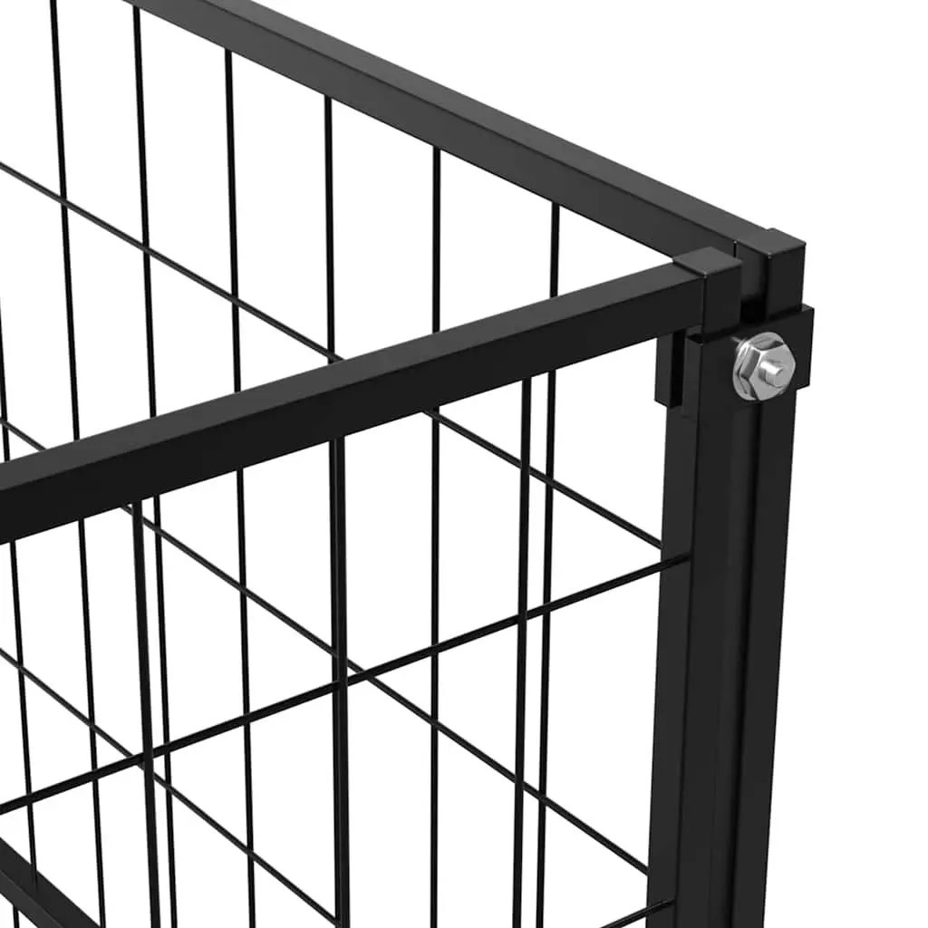 Dog Kennel Outdoor Use 7m² Steel Wire Mesh Enclosure