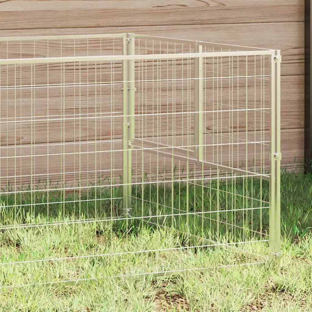 5m² Steel Wire Mesh Dog Kennel