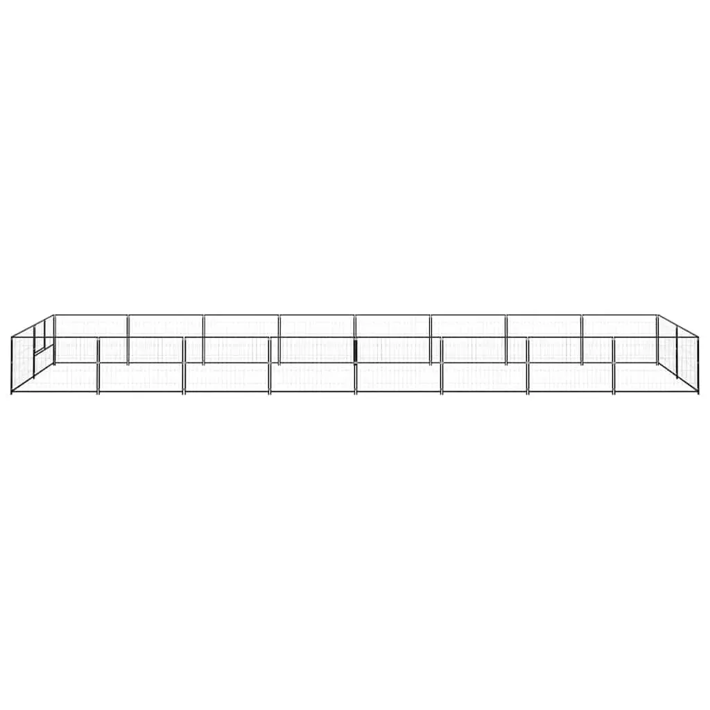 Dog Kennel Outdoor 16m² Steel Wire Mesh Pet Enclosure Exercise Cage