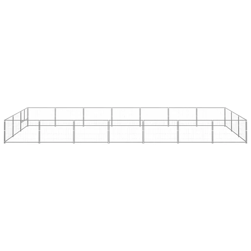 21 m² Steel Wire Dog Kennel