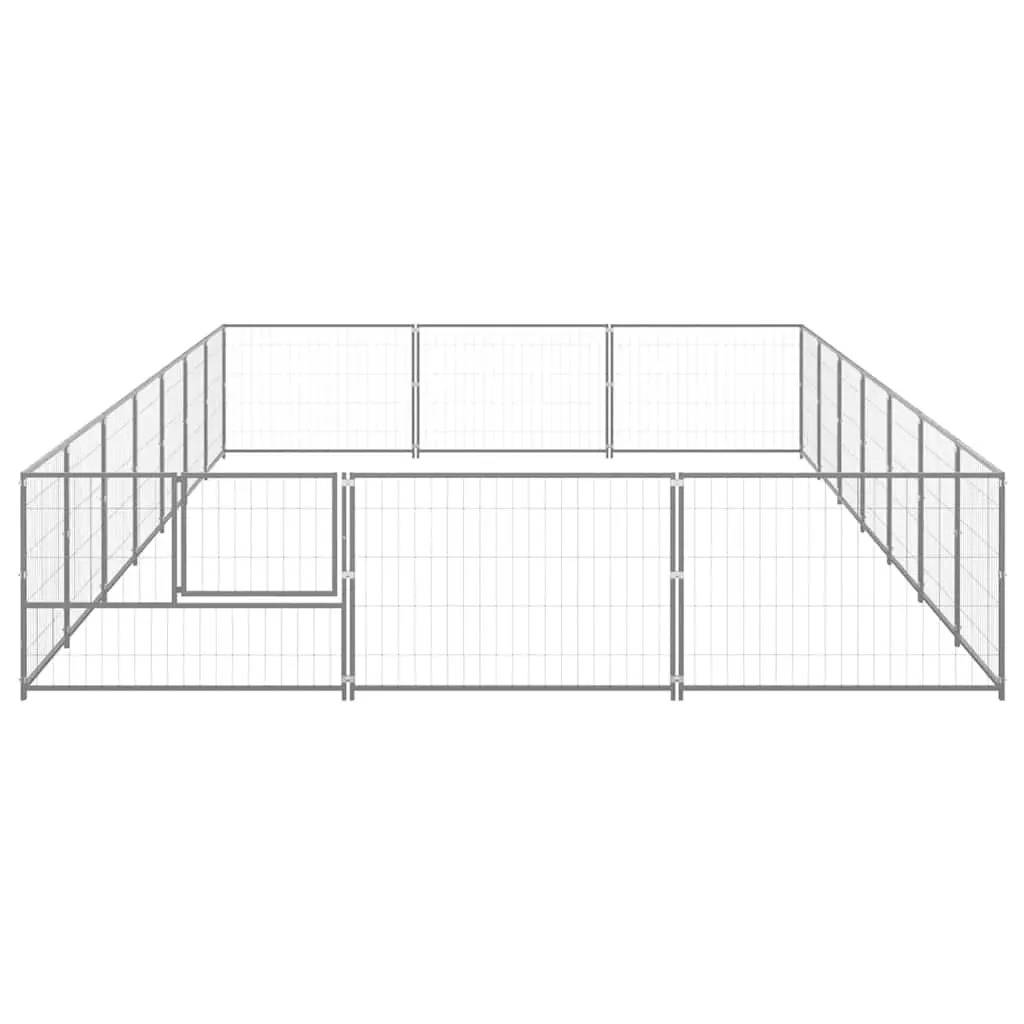 21 m² Steel Wire Dog Kennel