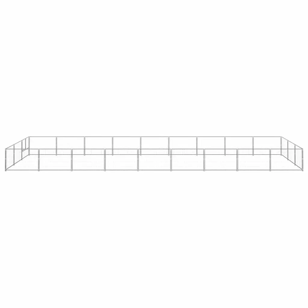 Dog Kennel Outdoor Use 27 m² Steel Wire Mesh Pet Run Exercise Cage