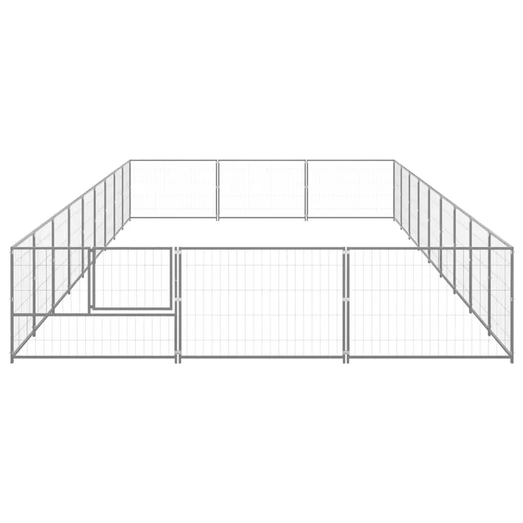 Dog Kennel Outdoor Use 27 m² Steel Wire Mesh Pet Run Exercise Cage