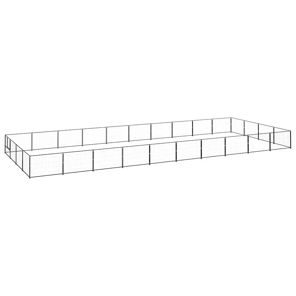 Dog Kennel Outdoor Use 40m² Steel Wire Mesh Exercise Run Cage