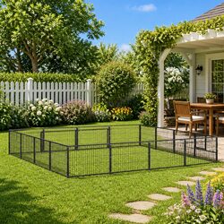 16 m² Outdoor Pet Enclosure - Steel Wire Mesh