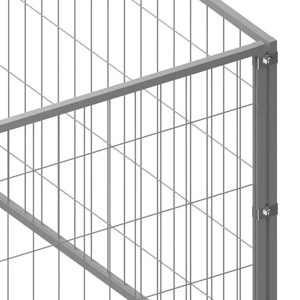 Dog Kennel Outdoor Pet Enclosure Large Steel Wire Mesh Run Play Pen Cage