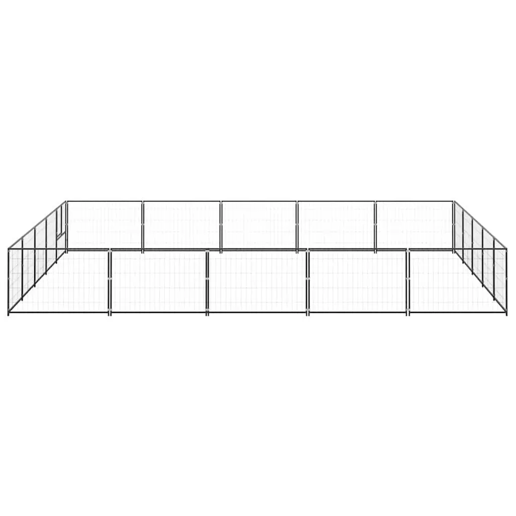 Dog Kennel Outdoor Use 25 m² Steel Wire Mesh Enclosure