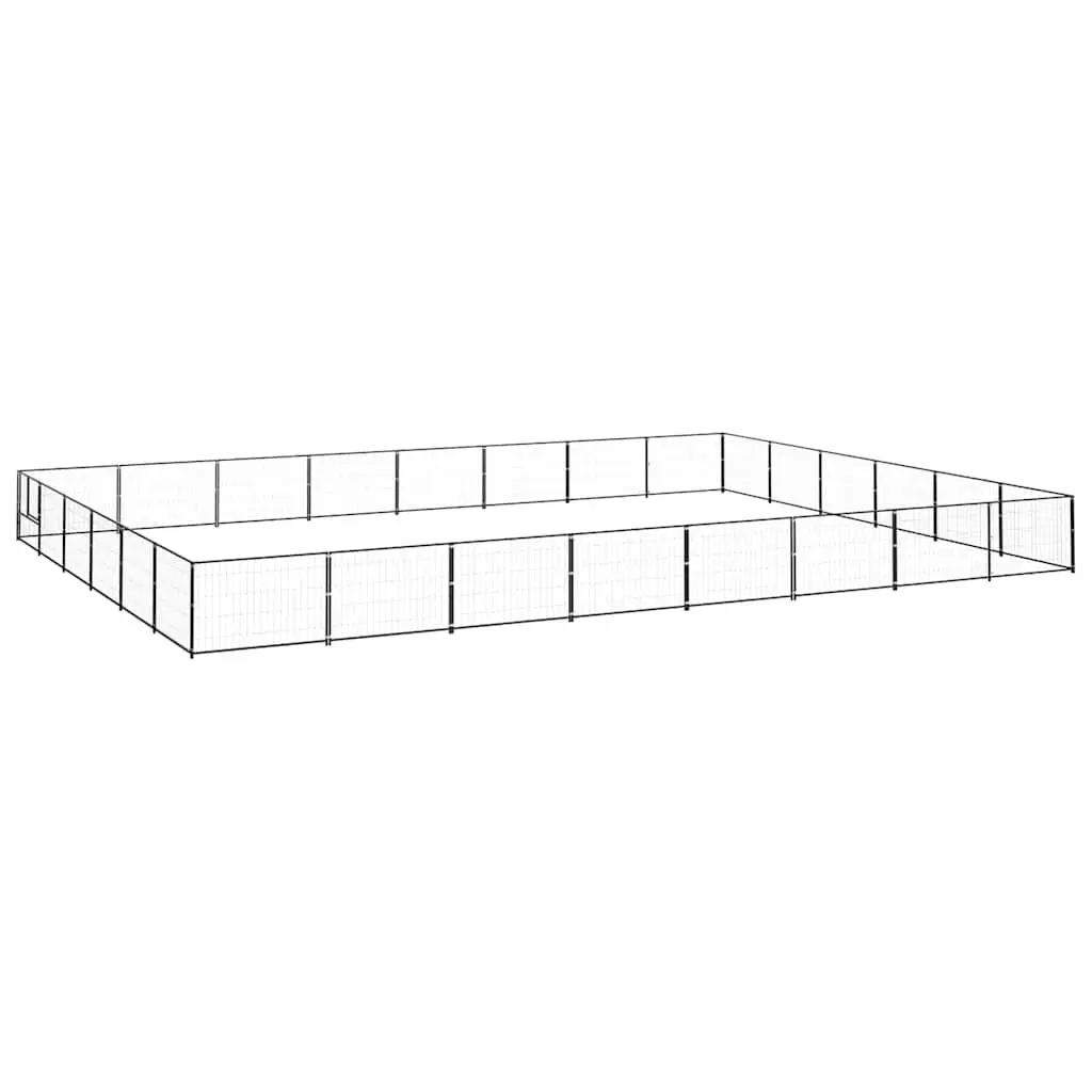 Dog Kennel Outdoor Large Exercise Space 48m²