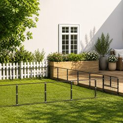 Specifications of Outdoor Dog Kennel - Black Steel Wire Mesh