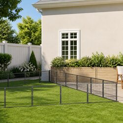 Specifications for Large Outdoor Steel Wire Dog Kennel
