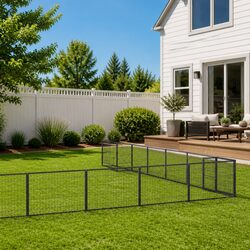 Specifications of the 42 m² Steel Dog Kennel for Outdoor Use