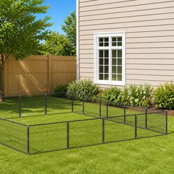 Specifications of 60m² Steel Wire Mesh Dog Kennel
