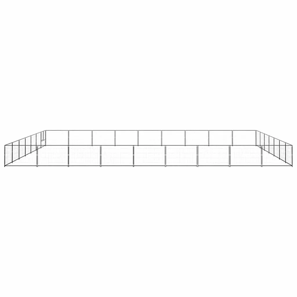 Dog Kennel Outdoor Exercise Cage Steel Wire Mesh Backyard 63 m²