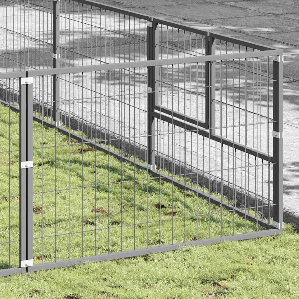 Large Dog Exercise Cage Outdoor Run Steel Wire Mesh Kennel Enclosure