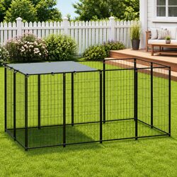 Specifications of Outdoor Dog Kennel: 2.42m² Area