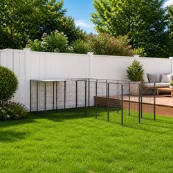 Specifications of the Black Outdoor Dog Kennel