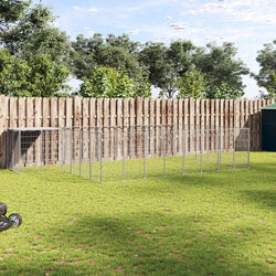 Specifications of Outdoor Steel Dog Kennel Enclosure
