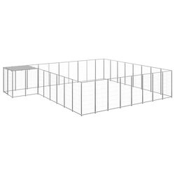 Outdoor Dog Kennel with 20.57 m² Coverage Area