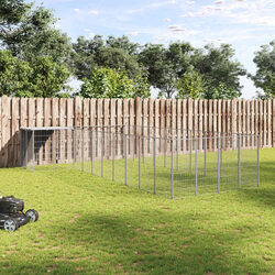 Specifications for Large Steel Dog Kennel with Roof